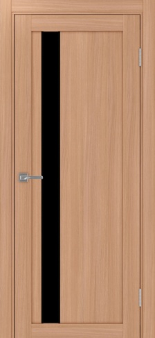 Полотно Турин 528АПП SB Цвет Ясень тёмный Размер 800х2000мм Покрытие Экошпон Стекло Черное Полотно Турин 528АПП SB Цвет Ясень тёмный Размер 800х2000мм Покрытие Экошпон Стекло Черное